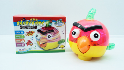 熱銷新品 電動萬向燈光音樂憤怒的小鳥，引領模型玩具新潮流